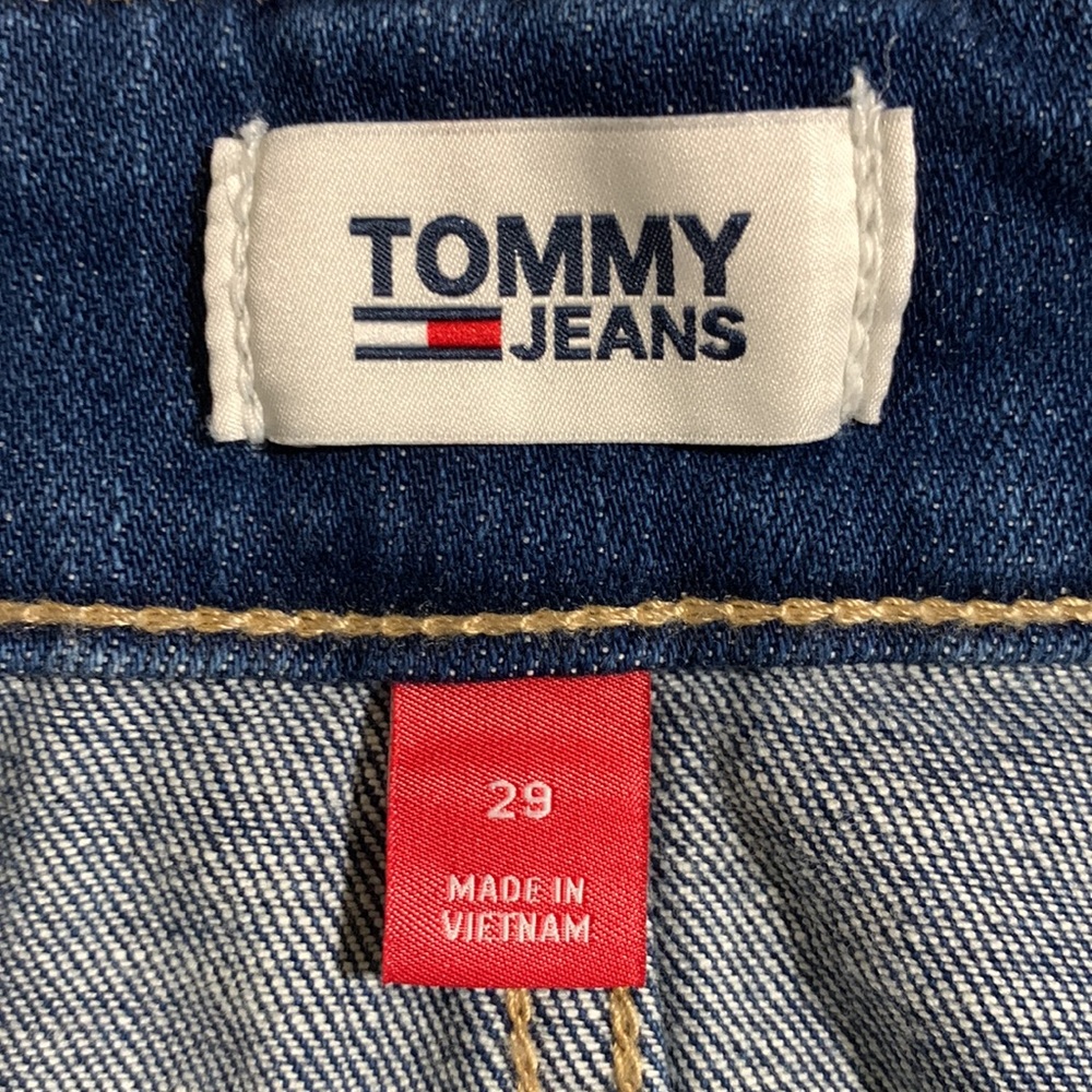 Tommy Hilfiger 'Long Beach' Women’s Denim Skirtall/Overall Dress-Size 29 NWT - Picture 8 of 11
